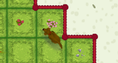 Screenshot of Fido's Flower Bed (Perimeter and Area) Gizmo