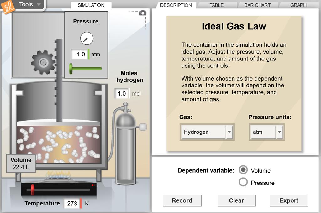 Ideal Gas Law Gizmo Explorelearning