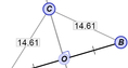 Screenshot of Segment and Angle Bisectors Gizmo