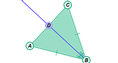 Screenshot of Isosceles and Equilateral Triangles Gizmo