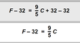 Screenshot of Solving Formulas for any Variable Gizmo