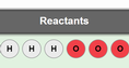 Screenshot of Chemical Equations Gizmo