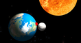 Screenshot of Seasons: Earth, Moon, and Sun Gizmo