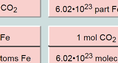 Screenshot of Stoichiometry Gizmo