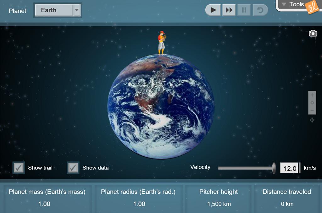 Screenshot of Gravity Pitch Gizmo