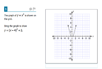 Screenshoot of SBAC Sample Test Item